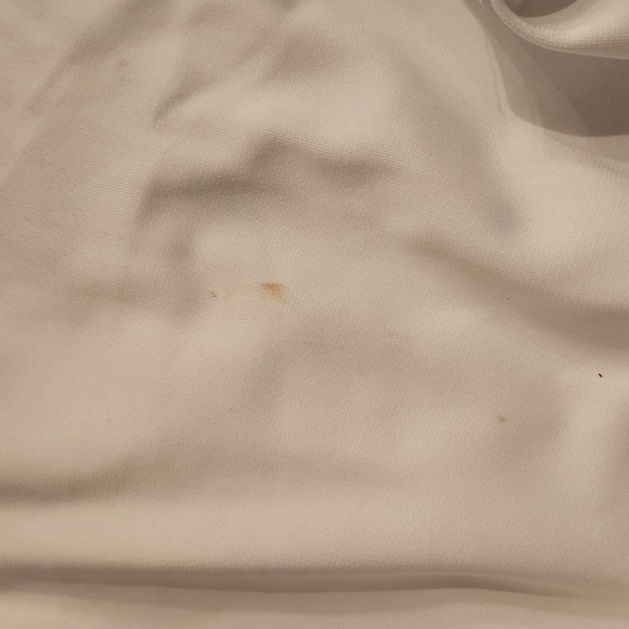 Nike Men's Baseball  White Pants with Orange Trim - Picture 4 of 6